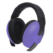 Baby Kids Ear Defenders Noise Reduction Protector Muff Earmuffs purple
