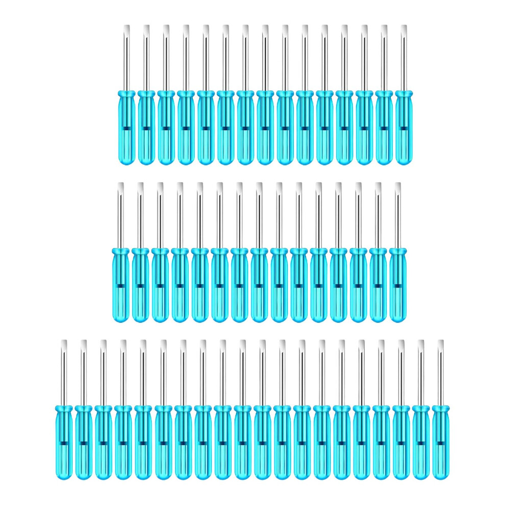 50Pcs 2Mm Mini Screwdrivers Set Eyeglass Screwdriver For Toy Repair St 6902696550255