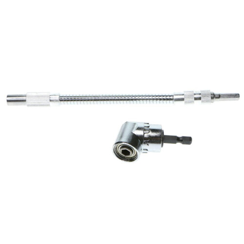 Angle Drill and Flexible Shaft Bits Extension Screwdriver Bit Holder 2 2