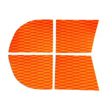 4 Pieces Dog Traction Pad Deck Grip Mat Tail Pad for SUP Surfboard Ora