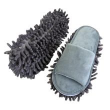 Mop Slippers Soft Household Cleaning Shoes for Floor Polishing Kitchen