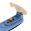 Adjustable Violin Shoulder Rest Pad Holder for 1/2 1/4 Violin 1-2 1-4 3