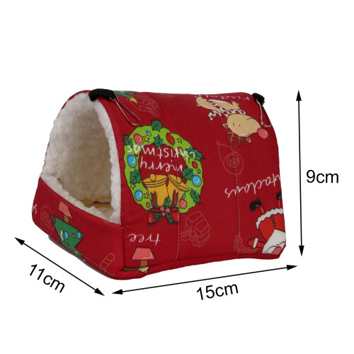 Soft Hamster Hammock Bed Sleeping Hamster DEN Hanging for Chinchilla R 1