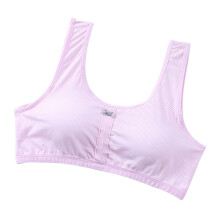 Young Girl Soft Breathable Underwear Training Bra Vest with Bowknot Pi