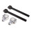 Motorcycle Fork Clamp Tubes CNC Clip-On Ons 7/8" Handlebars Handle Bar 2
