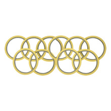 10 Rolls Grid Marking Tape Self-Adhesive Narrow Finishing for Sewing Y