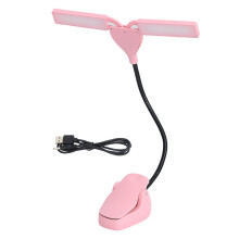 Music Stand Light Gooseneck Lamp for Piano Headboard Table Battery Pi