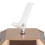 Solar Powered Rotating Display Stand Turntable Holder Tray + Rack Gold 3