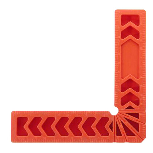 90 Deg L Shape Square Right Angle Clamps Corner Clamping Ruler Plastic