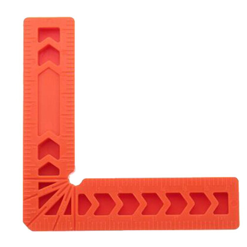 90 Deg L Shape Square Right Angle Clamps Corner Clamping Ruler Plastic 2