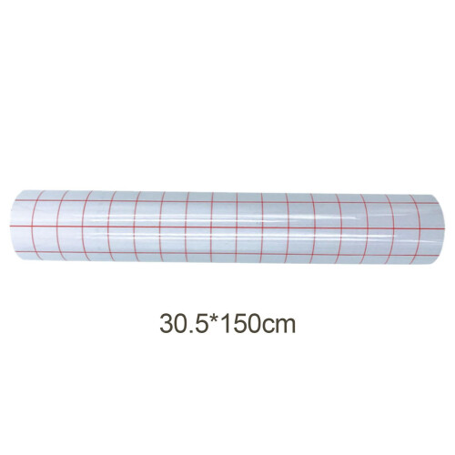 Vinyl Transfer Paper Application Tape with Grid for Windows Stickers S 1