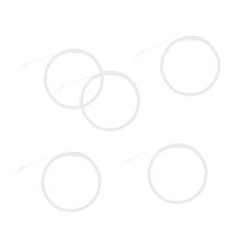 5pcs Fly Fishing Tapered Leader with Loop Nylon Fly Fishing Leader Lin