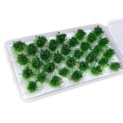 Bushy Cluster Grass Tufts Miniature Static Scenery Model Railway DIY D