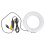 Selfie Rings Light Dimmable Brightness Lamp for Video Conferencing Mak 1
