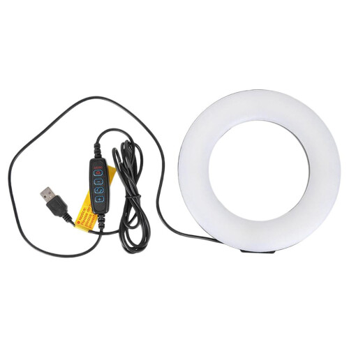 Selfie Rings Light Dimmable Brightness Lamp for Video Conferencing Mak