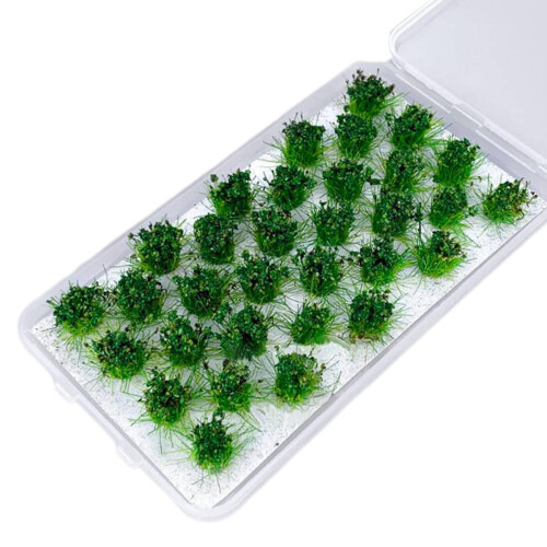 Bushy Cluster Grass Tufts Miniature Static Scenery Model Railway DIY D 1