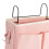Bedside Caddy Cabinet Storage Organizer for Glasses Book Pink 3