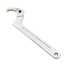 Chrome Vanadium Adjustable Spanner Hook Wrench Tool 19-51mm Square Hea