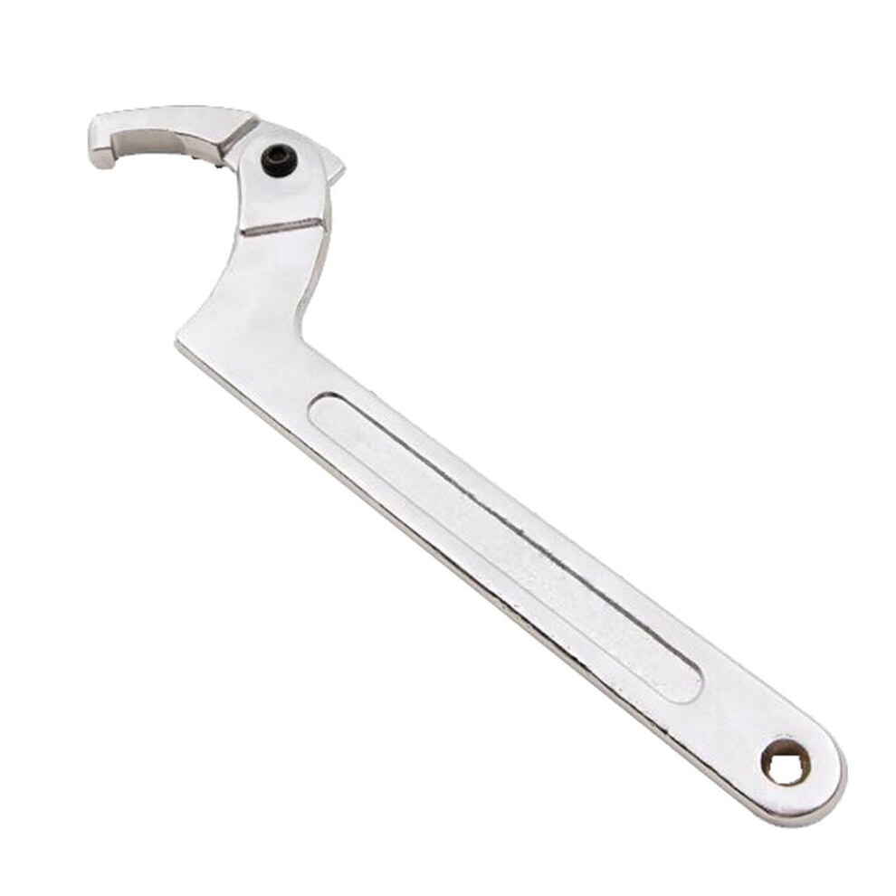 Chrome Vanadium Adjustable Spanner Hook Wrench Tool 19-51Mm Square Hea 6902695774607