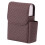 Cigarette Lighter Holder Hard Case Pouch 20 Cigarettes Braided Dark Br 1