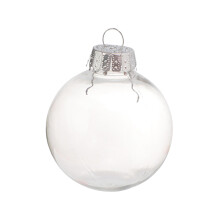 Clear Christmas Ball Ornaments Party Supplies for Bedroom Christmas