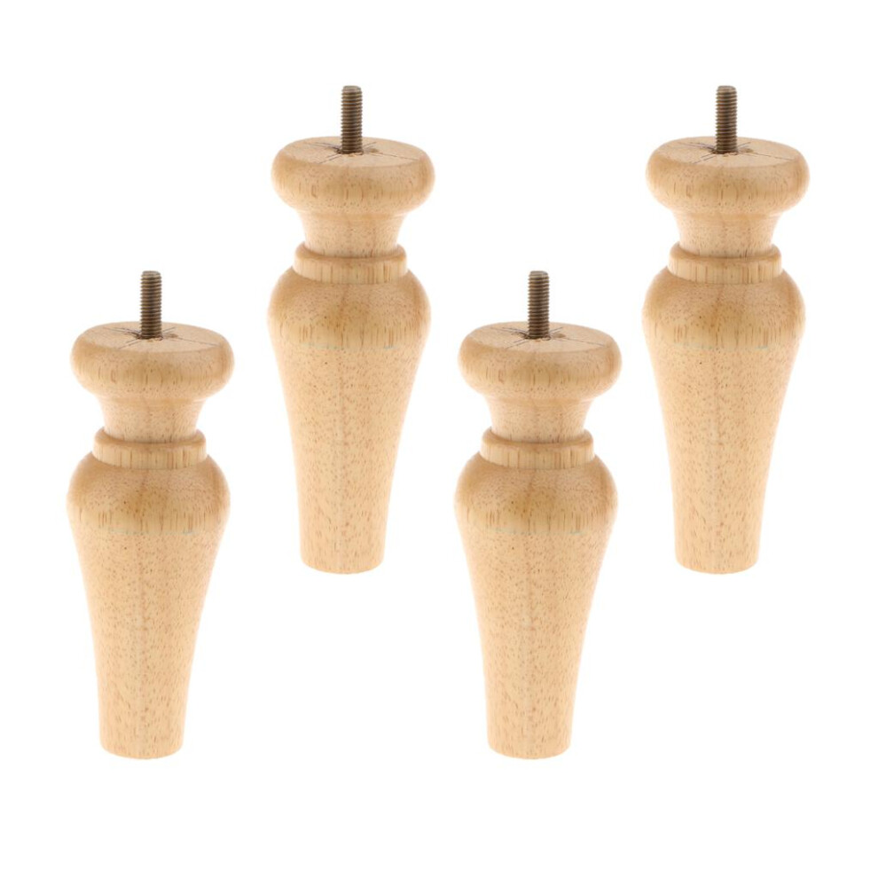 Sofa Legs Furniture Chair Table Desk Feet Irregular Shape Wood Burlywo 6902696592866