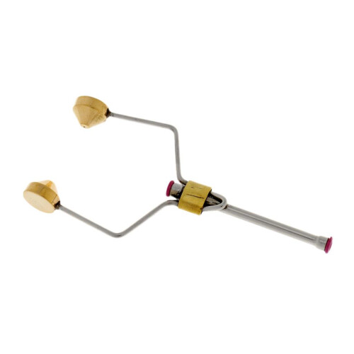 Fly Tying Tools Ceramic Fly Tying Materials Bobbins Thread Holder Gold 2