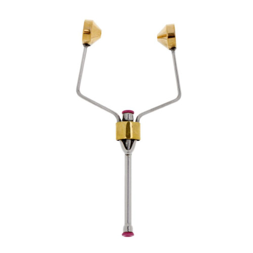 Fly Tying Tools Ceramic Fly Tying Materials Bobbins Thread Holder Gold 1
