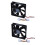 2X 120 mm x 25mm  24V 4Pin manica cuscinetto Computer Case ventola di raffreddamento 1