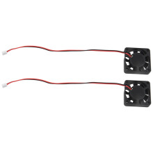 2X 40mm x 10mm 0.12A 2Pin 5V  Brushless Sleeve Bearing Cooling Fan