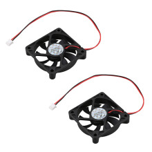 2X Desktop PC Case 12V 0.16A 60mm 2 Pin Cooler Cooling Fan