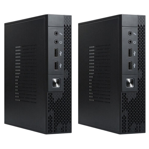 2X ITX Computer Case TX02  Desktop Case Industrial Control HTPC Case