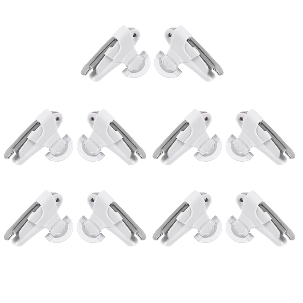 10Pcs Mobile Game Controller Gamepad Trigger Aim Button Joystick For Pubg White 6133606714669