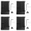 4X for Raspberry Pi 4 Model B Aluminum Case, Passive Cooling Shell Metal Enclosure for Raspberry Pi 4 Model B 1