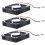 3X 12V  32 70mm 4-Pin Computer Case CFM PWM CPU PC Fan  & Black 1