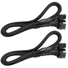2X 8 PIN TO 8 Pin (6+2) PCIE VGA Supply Cable Flex for EVGA Supernova 650 750 850 1000 1600 2000 G2 G3 P2 T2 GS