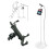 2X Supporto per Microfono Supporto per Microfono per Tablet Da 7 Pollici-11 Pollici  2 3 5 Sam Tab Nexus 7 6