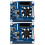 2X Waveshare Power Over Ethernet HAT Support 802.3Af PoE Network Expansion Board with OLED for Raspberry Pi 4 Model B 1