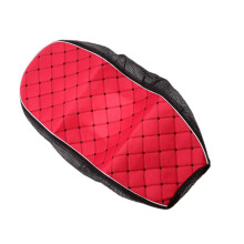 Red Motorcycle Electric Car Scooter Waterproof Seat Cushion Cover L