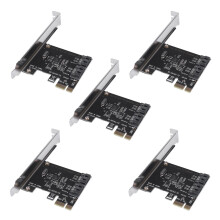 5X Pcie Pci Express zu Sata3.0 2-Anschluss Iii 6G Erweiterungskontrolleur Karte Adapter