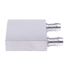 2Stck 40X40X12mm Aluminiumwasser-Flüssigkeitskühler-Block-Kühlkörper für Computer-CPU-Kühler