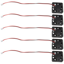 5X, 40 Millimetri x 10mm 0.12A 2Pin 5V Brushless Manica Cuscinetto Ventola di Raffreddamento