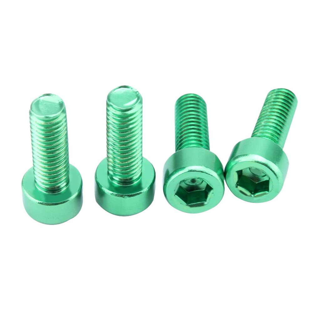 4Pcs Aluminum Alloy Bike Water Bottle Cage Bolts Holder Socket Screws 6902696608697
