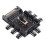 2X Multi Way Splitter Cooler Ventola di Raffreddamento Hub PC Computer  da 1 A 8 Pin 12V Power Socket PCB Adapter 2