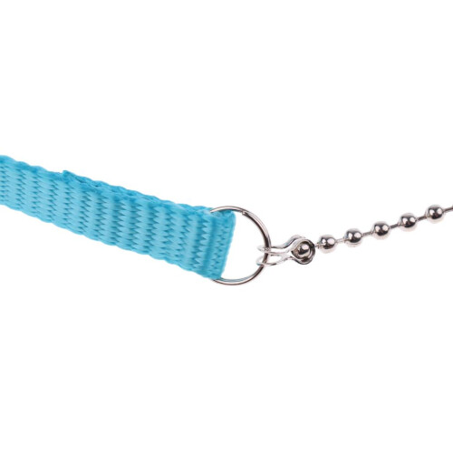 Reptile Lizard Parrot Bird Harness Leash Adjustable Anti-bite Rope Blu 2