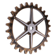 29cm Vintage Wooden Steampunk Gear Home Bar Craft Wall Decoration #A D