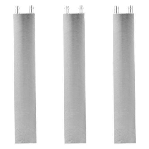 3X Aluminum Water Cooling Block 240X40X12mm Cooler for Computer CPU Radiator