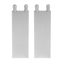 3X Aluminiumlegierung CPU KüHler 40X120mm WasserküHlblock Flüssigkeit WasserküHler KüHler für PC Laptop