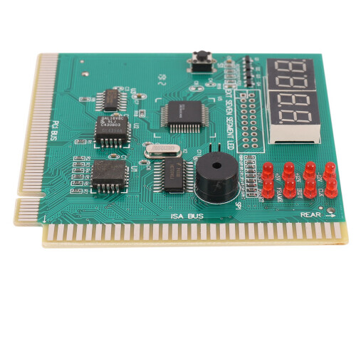 2X Diagnostic PCI 4-Digit Card PC Motherboard Post Checker Tester Analyzer Laptop 1