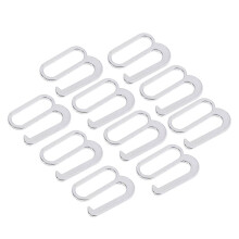 10pcs Alloy Replacement Bra Strap Slide Hook Fig 9 Lingerie Adjuster 2